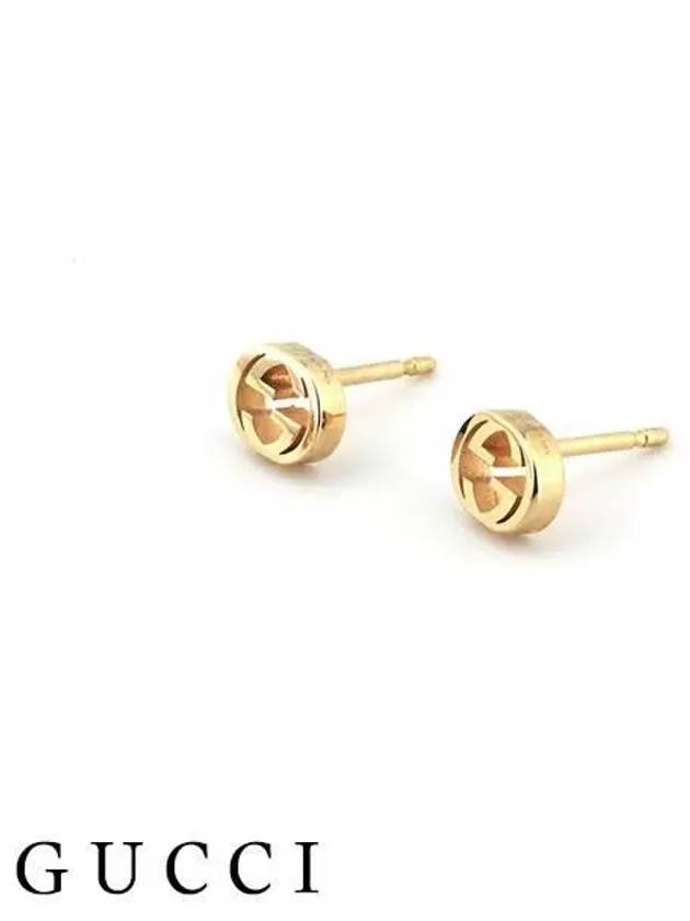 Interlocking G 18K Earrings YBD662111001 Gold - GUCCI - BALAAN 3