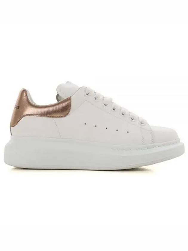 Oversized Low Top Sneakers White Rose Gold - ALEXANDER MCQUEEN - BALAAN 2