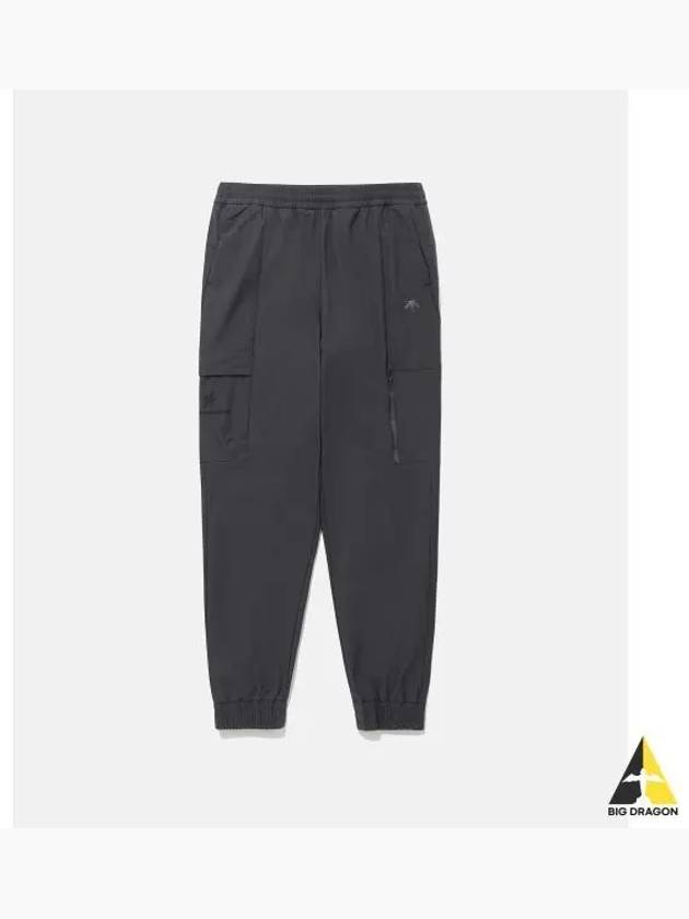 Dualis Ripstop Brush Jogger Pants Charcoal Gray SP421DPTO2 - DESCENTE - BALAAN 1