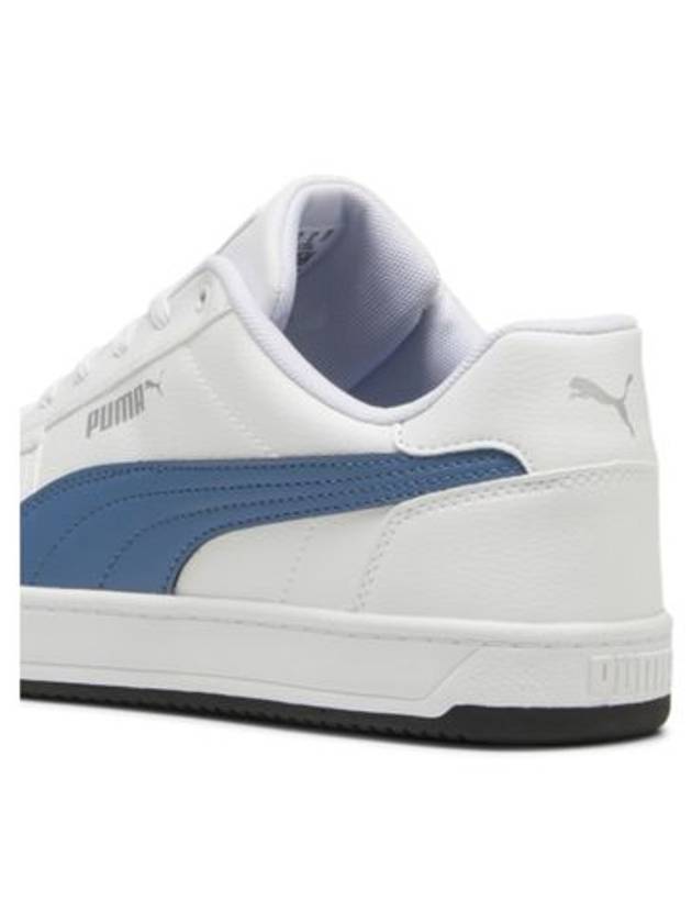 Caven 2.0 Leather Low Top Sneakers White Blue - PUMA - BALAAN 6