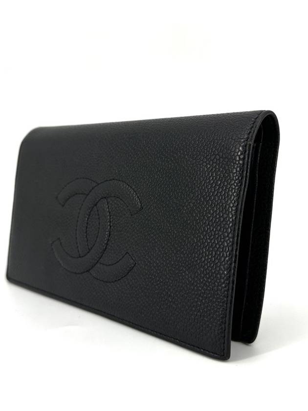 Caviar Timeless CC Long Wallet - CHANEL - BALAAN 3