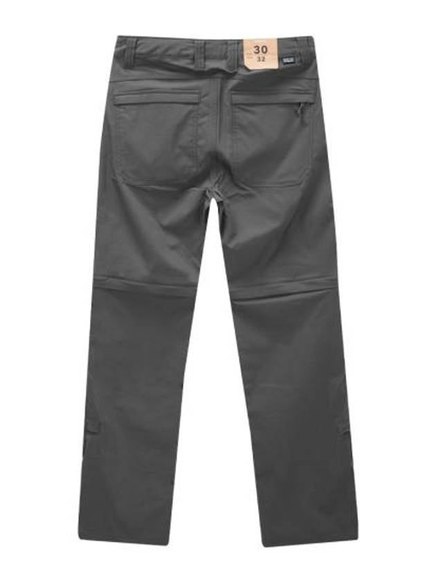 Quandary Convertible Straight Pants Forge Grey - PATAGONIA - BALAAN 3