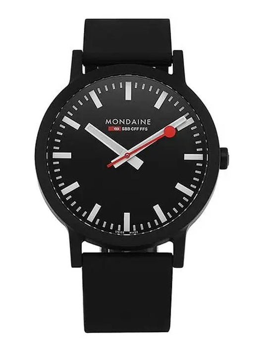 MS1.41120.RB Railway Esense Men's Urethane Watch - MONDAINE - BALAAN 1