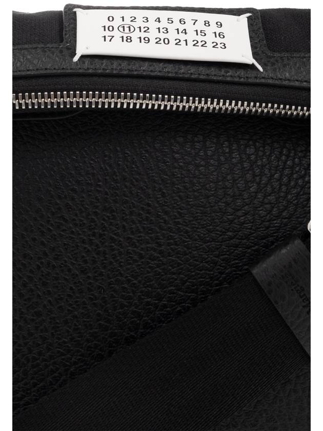 5AC Zipper Calf Leather Messenger Bag Black - MAISON MARGIELA - BALAAN 8