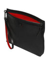 City Pouch Leather Clutch Bag Black - CHRISTIAN LOUBOUTIN - BALAAN 6