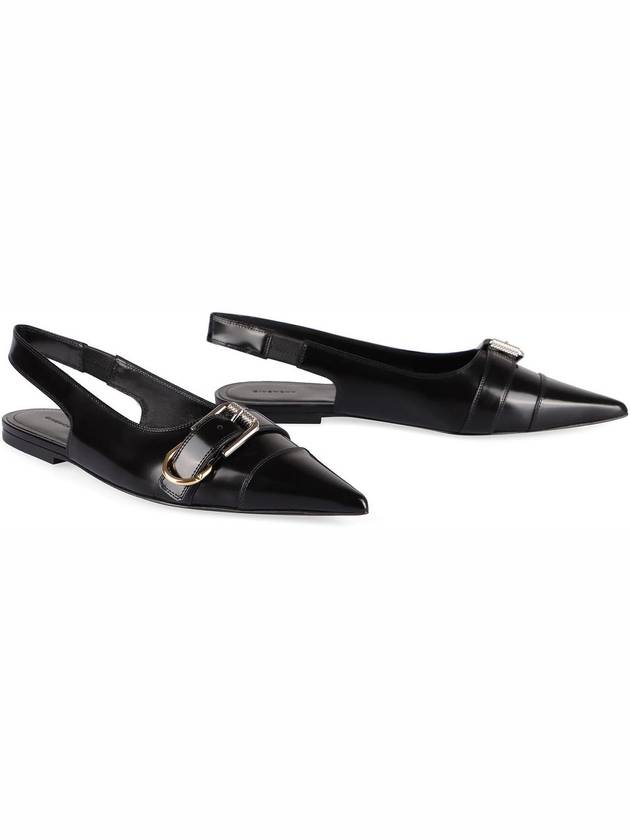 Givenchy Voyou Leather Slingback Pumps - GIVENCHY - BALAAN 3