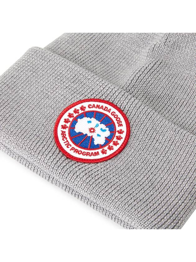 Arctic Disc Torque Wool Beanie Heather Grey - CANADA GOOSE - BALAAN 5