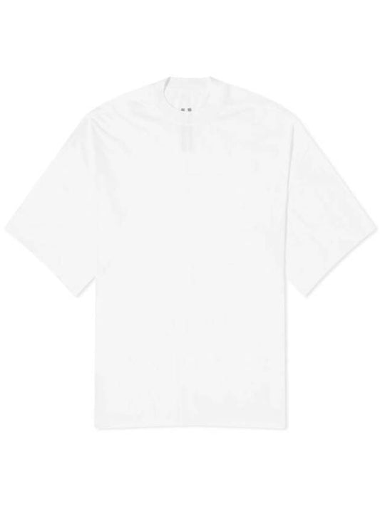 Tommy Cotton Short Sleeve T Shirt Milk - RICK OWENS - BALAAN 1