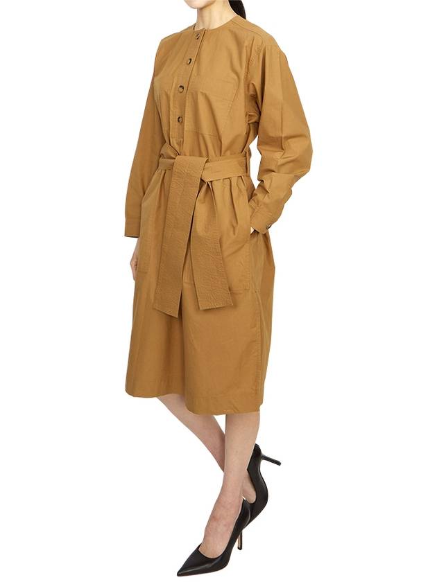 Women's Bridget Dress Brown - VANESSA BRUNO - BALAAN 5