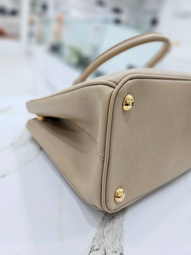 Galleria Saffiano Medium Tote Bag Sand Beige 1BA863 - PRADA - BALAAN 8