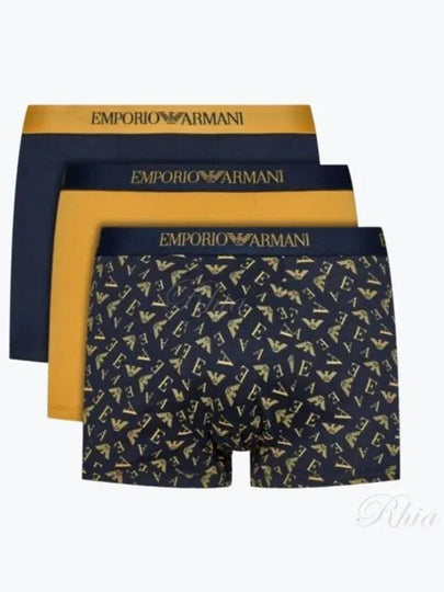 Men's Logo Band Cotton Briefs 3 Pack Set - EMPORIO ARMANI - BALAAN 2