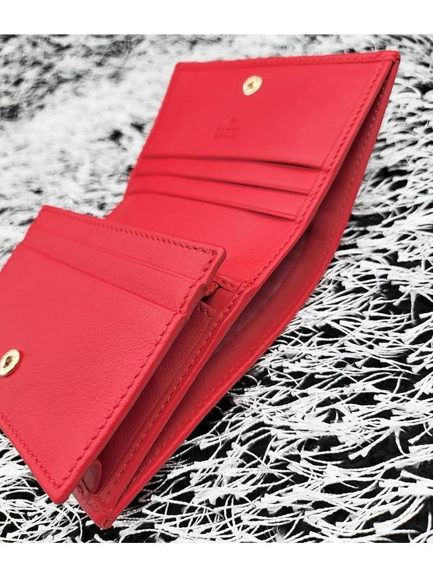 Basket Eclipse Half Wallet Red - GUCCI - BALAAN 5