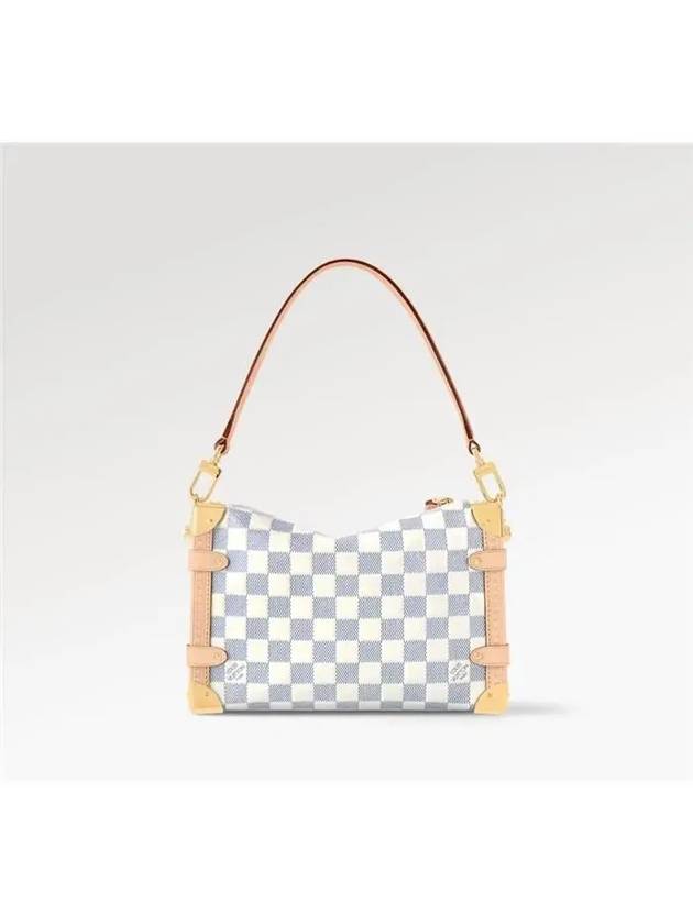 Side Trunk MM Shoulder Bag Blue - LOUIS VUITTON - BALAAN 6