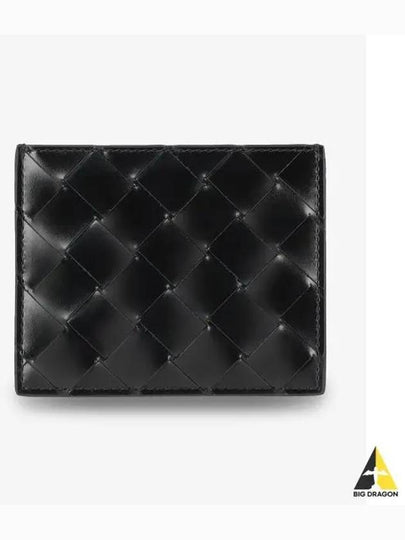 Intrecciato Card Holder Black 592638V48H18803 - BOTTEGA VENETA - BALAAN 2