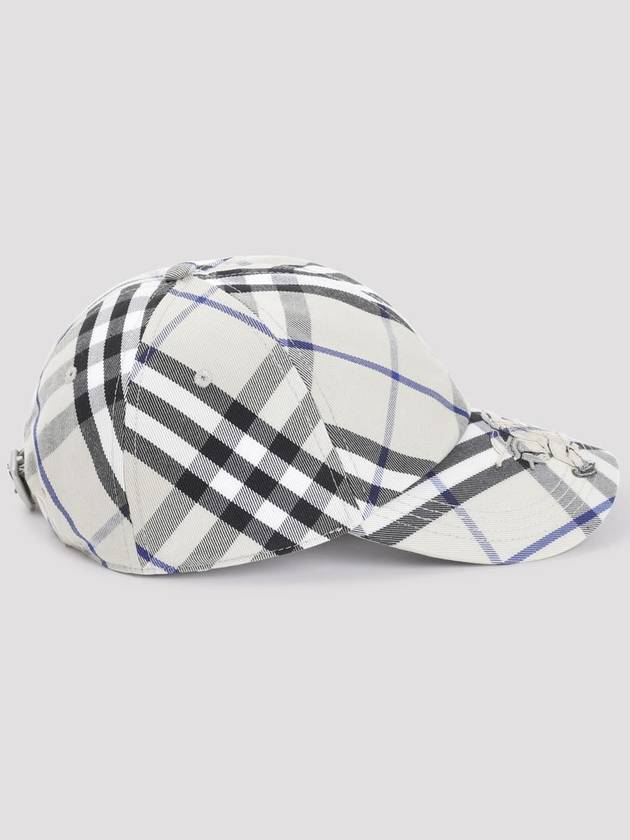 Vintage Check Base Ball Cap Green - BURBERRY - BALAAN 3