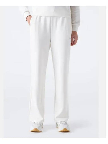 Women s Cotton Modal Straight Fit Pants Ivory SP322UFP89 - DESCENTE - BALAAN 1