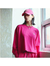 Essential Crop Long Sleeve T-Shirt Pink - THE GREEN LAB - BALAAN 7