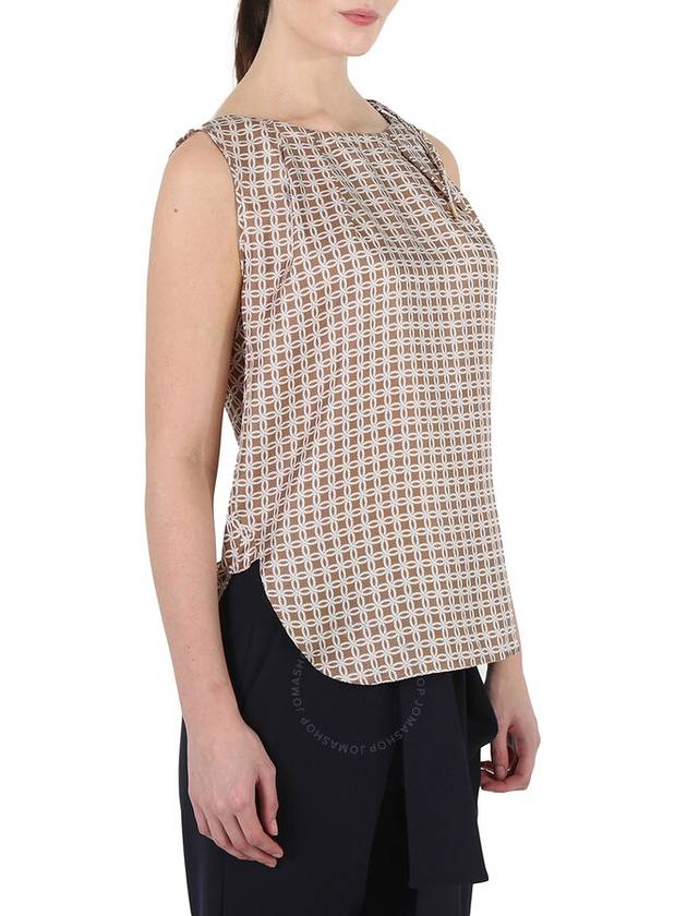 Max Mara Ladies Zac Printed Sleeveless Top, Size X-Small - MAX MARA - BALAAN 3