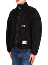 Logo Patch High Neck Zip-up Jacket Black - MAISON MIHARA YASUHIRO - BALAAN 4