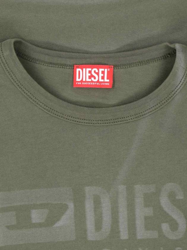 Diesel T-shirts and Polos Green - DIESEL - BALAAN 3