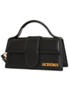 Le Bambino Gold Hardware Logo Mini Tote Bag Black - JACQUEMUS - BALAAN 3