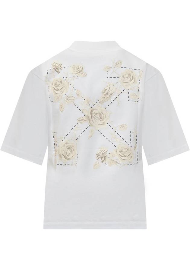 Off-White Roses Arrows Boxy T-Shirt - OFF WHITE - BALAAN 2