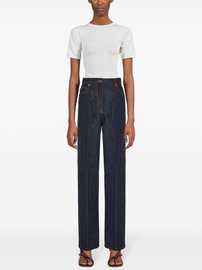 Ferragamo Trousers Denim - SALVATORE FERRAGAMO - BALAAN 2