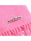 Wool Fringe Muffler Pink - ACNE STUDIOS - BALAAN 3