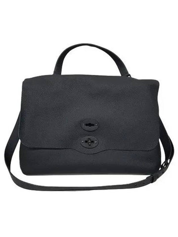 ZA00PEL 06134P6 02 Tote Bag Black - ZANELLATO - BALAAN 1