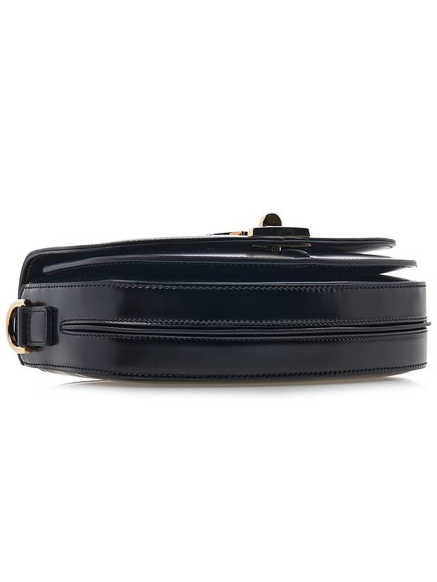 T Timeless Leather Mini Shoulder Bag Black - TOD'S - BALAAN 6