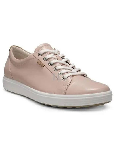 Soft 7 Low Top Sneakers Light Pink - ECCO - BALAAN 2