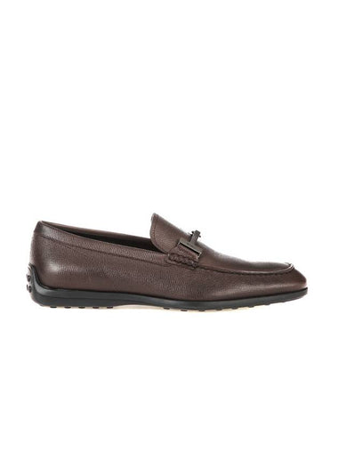 Double Steel Anello Loafer Brown - TOD'S - BALAAN 1