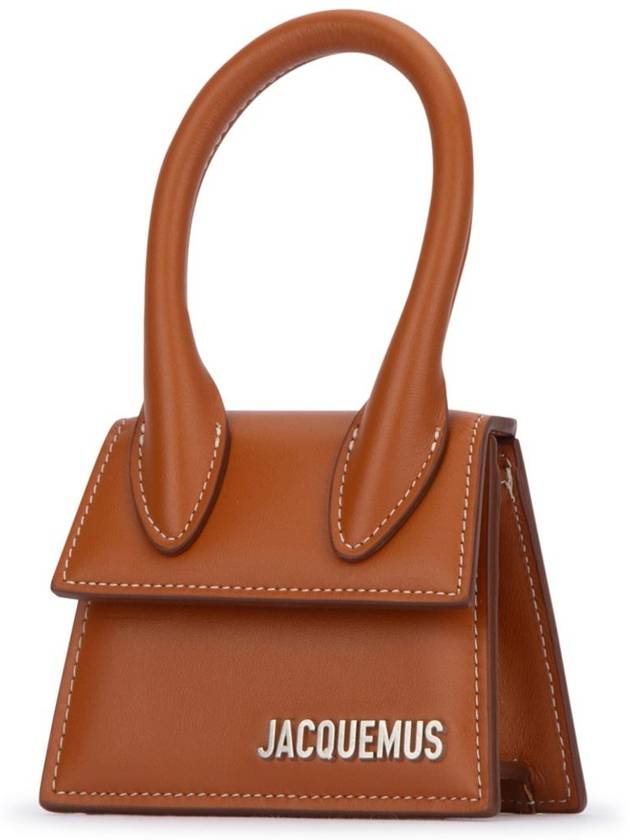 Le Chiquito Homme Les Classic Mini Handbag Light Brown - JACQUEMUS - BALAAN 3