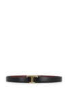 T Timeless Leather Belt Black - TOD'S - BALAAN 2