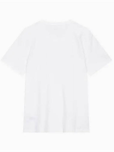 Jeans Institutional Logo Regular Fit Short Sleeve T-Shirt White - CALVIN KLEIN - BALAAN 1