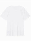 Jeans Institutional Logo Regular Fit Short Sleeve T-Shirt White - CALVIN KLEIN - BALAAN 1