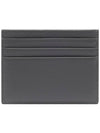 Classic Grain Leather Zipped Card Holder Charcoal - MULBERRY - BALAAN 5