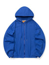 Drop shoulder hooded zip-upblue - BATTRACT - BALAAN 2