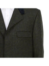 Classic Chesterfield Oversized Single Coat Green - THOM BROWNE - BALAAN 10