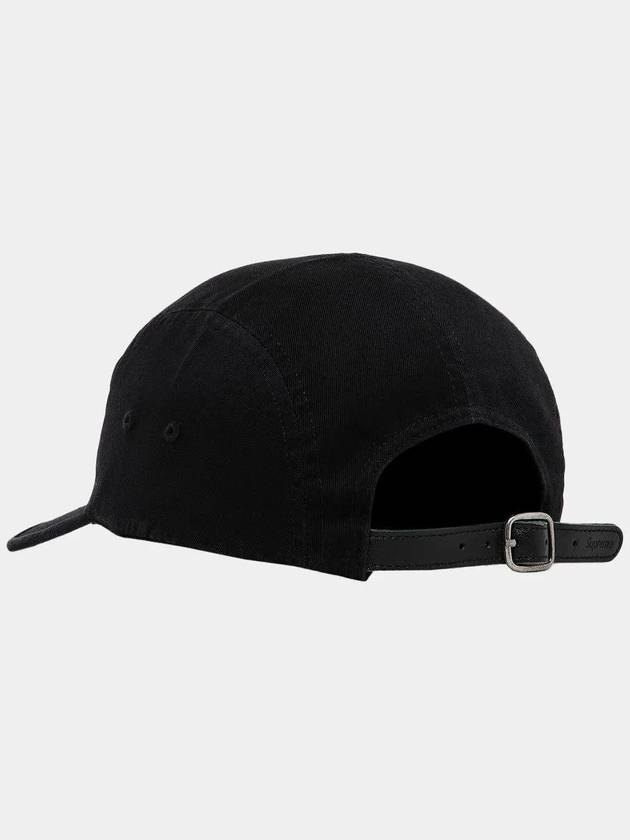 Washed Chino Twill Camp Cap Hat Black FW24H7 - SUPREME - BALAAN 3