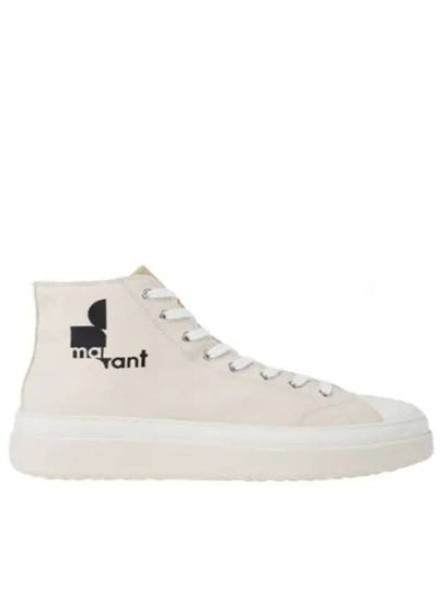 Austen High Top Sneaker Beige - ISABEL MARANT - BALAAN 2