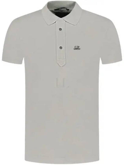 1020 Jersey Polo Shirt Grey - CP COMPANY - BALAAN 2