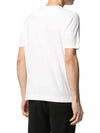 Logo Crew Neck Short Sleeve T-Shirt White - CP COMPANY - BALAAN 6