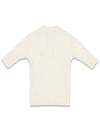 Women s Slim Button Knit Ivory MCFW24KN4IV - MACKY - BALAAN 3