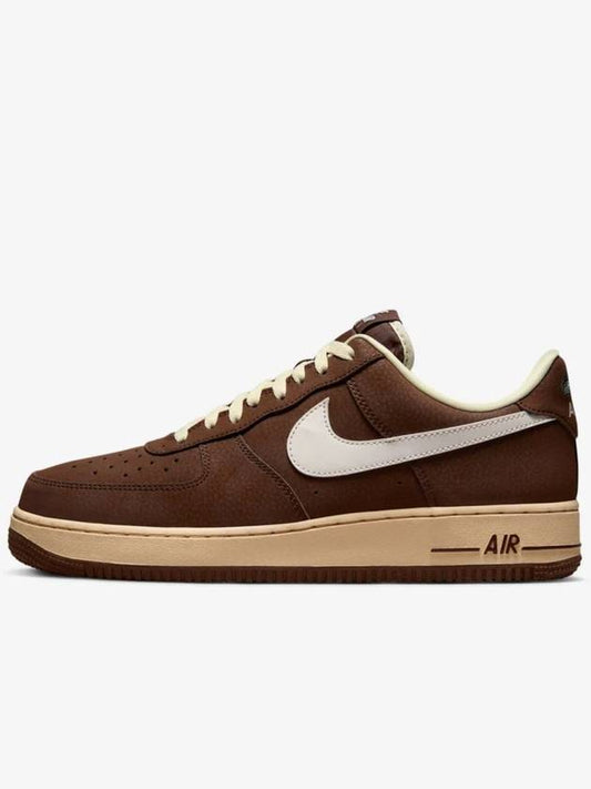 Air Force 107 Low Top Sneakers Cacao Wow Coconut Milk - NIKE - BALAAN 2