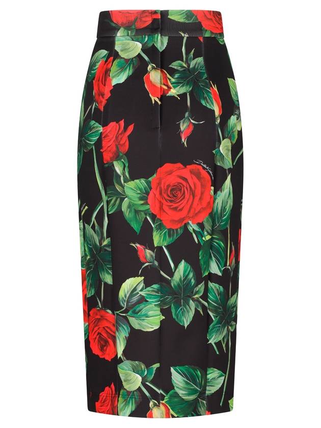 ROSE PRINT SKIRT - DOLCE&GABBANA - BALAAN 2