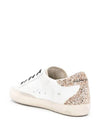 Super-Star Glittered Sneakers White - GOLDEN GOOSE - BALAAN 4