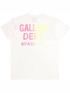 Boardwalk Short Sleeve T-shirt White - GALLERY DEPT. - BALAAN 3