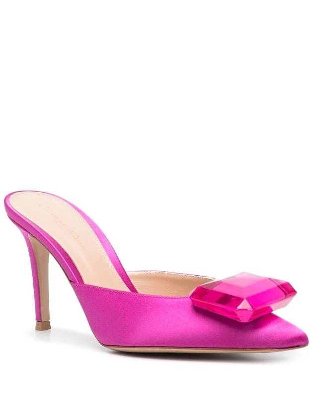 Gianvito Rossi With Heel Fuchsia - GIANVITO ROSSI - BALAAN 2