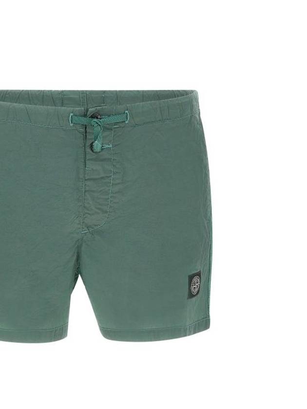 Swimming Nylon Trunk Shorts Green - STONE ISLAND - BALAAN 5